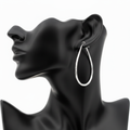 Silver Free Spirit Hoops