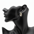 Western Crystal Teardrop Earrings Square